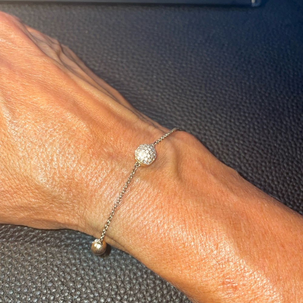 Swarovski rose gold bracelet